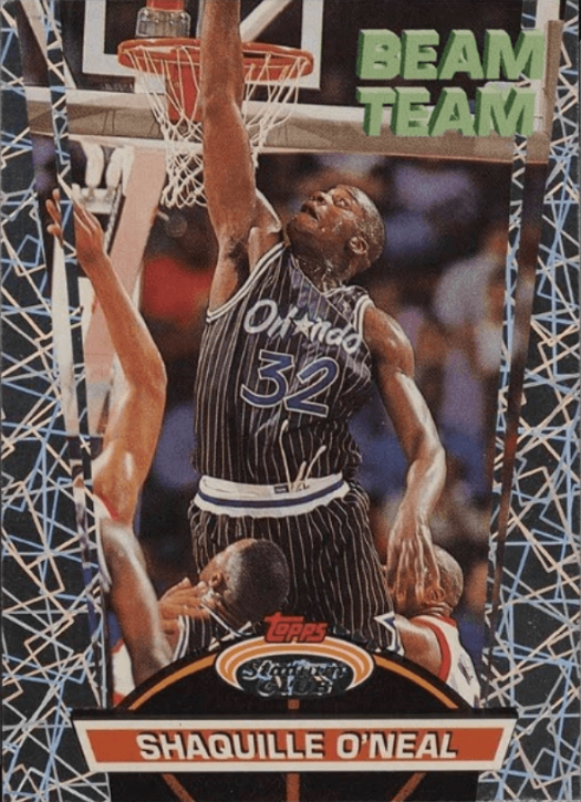 1992 Stadium Club Beam Team Shaquille O'Neal